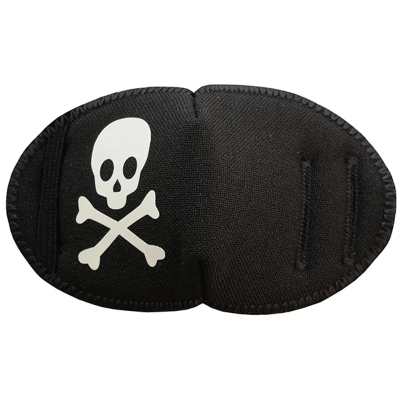 Øyelapp til briller for barn- Selvlysende Pirat