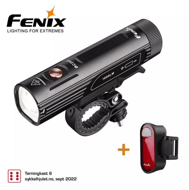 Hovedbilde Fenix sykkellykt BC26R OG ...