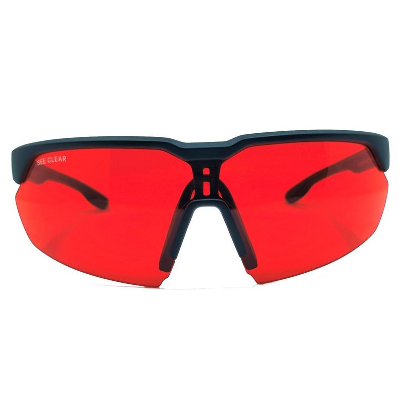 Briller med blålysfilter- Sport- Rød